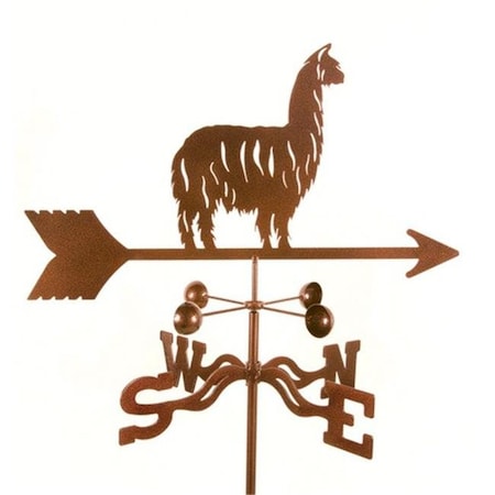 Ez Vane EZ1301-PT Alpaca & Llama Weathervane with Post Mount EZ1301-PT